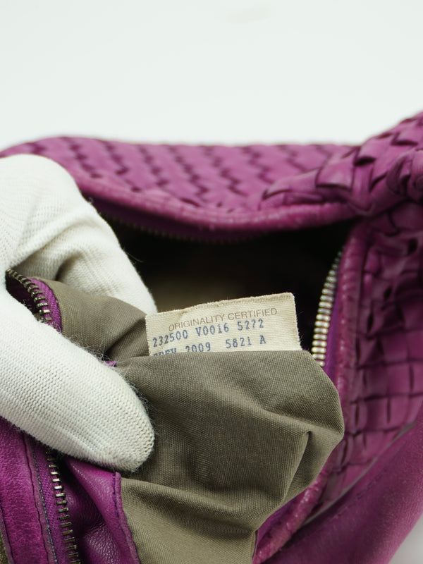 BOTTEGA VENETA INTRECCIATO HOBO SHOULDER BAG