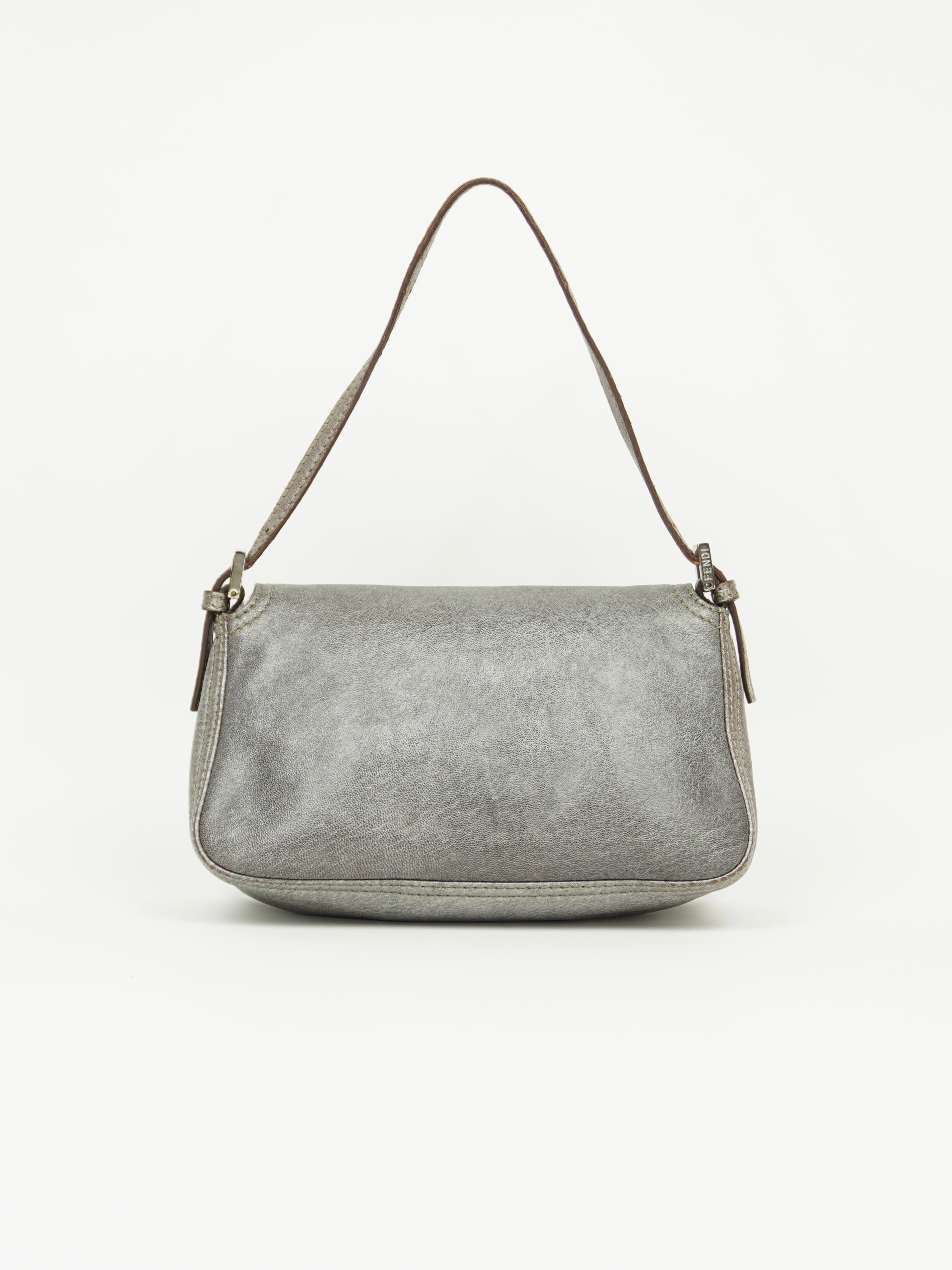 FENDI LEATHER BAGUETTE