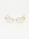 CHANEL RHINESTONE SUNGLASSES