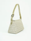 FENDI ZUCCA SHIMMER SHOULDER BAG