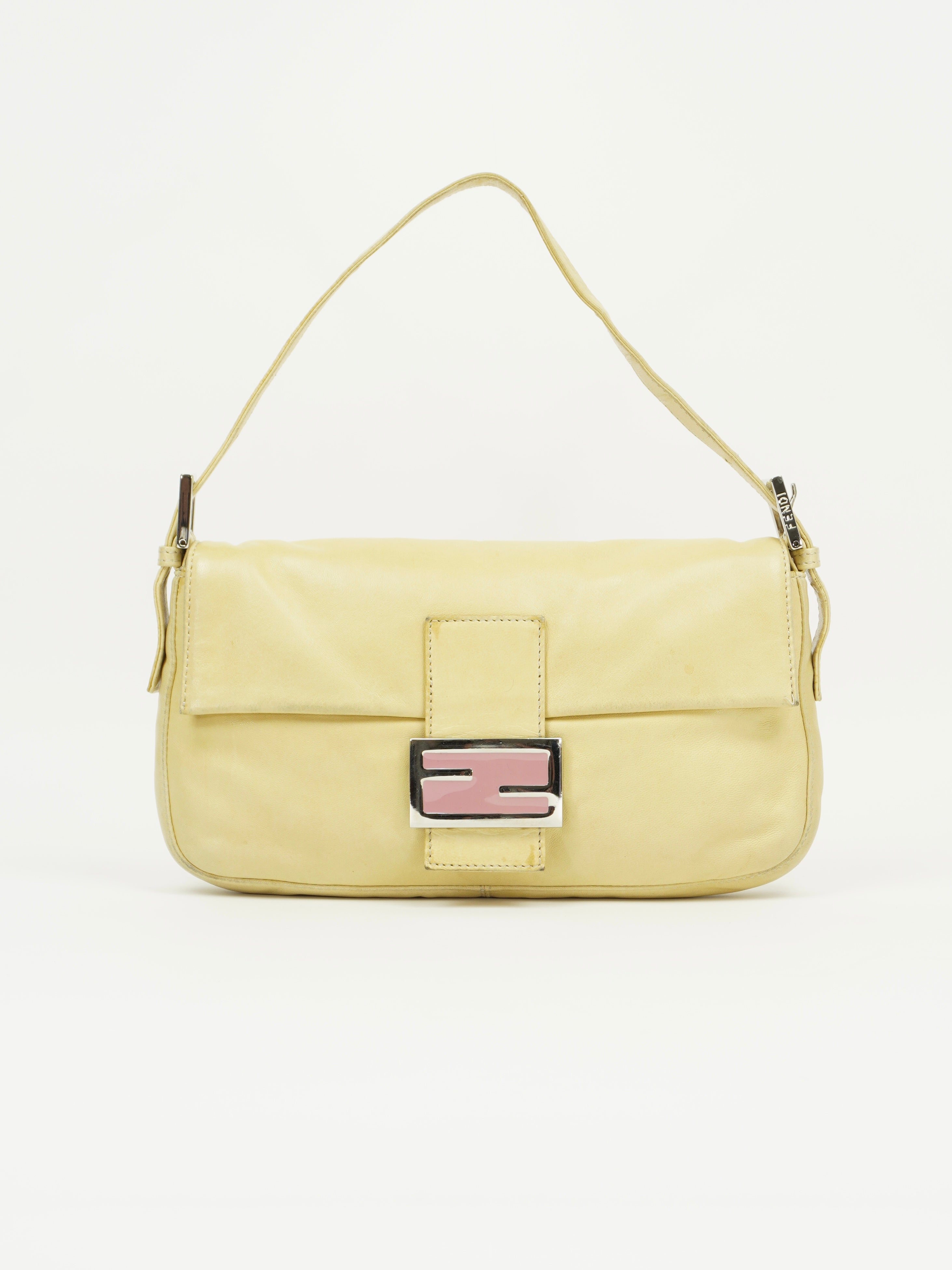 FENDI LEATHER BAGUETTE BAG
