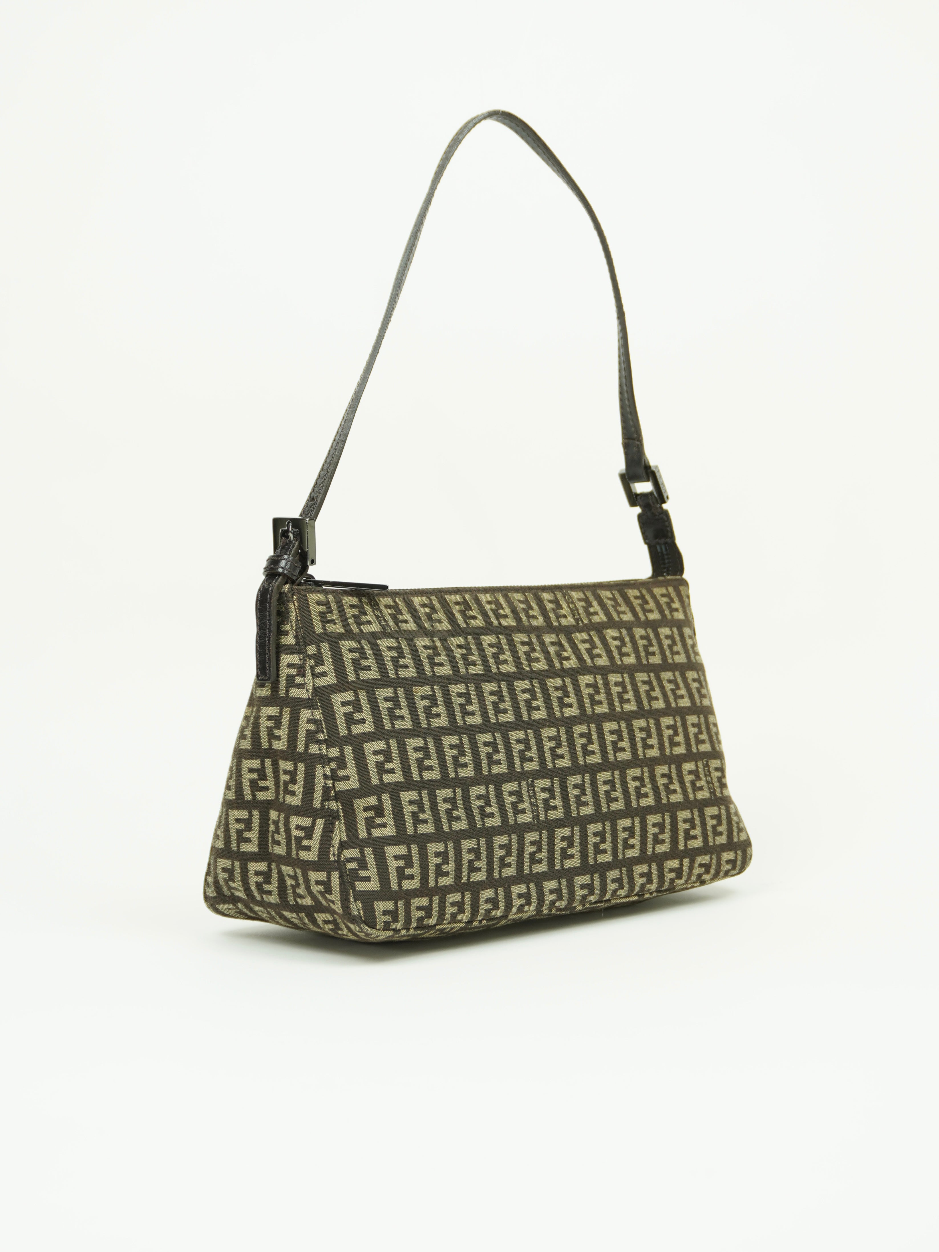 FENDI ZUCCA SHOULDER BAG