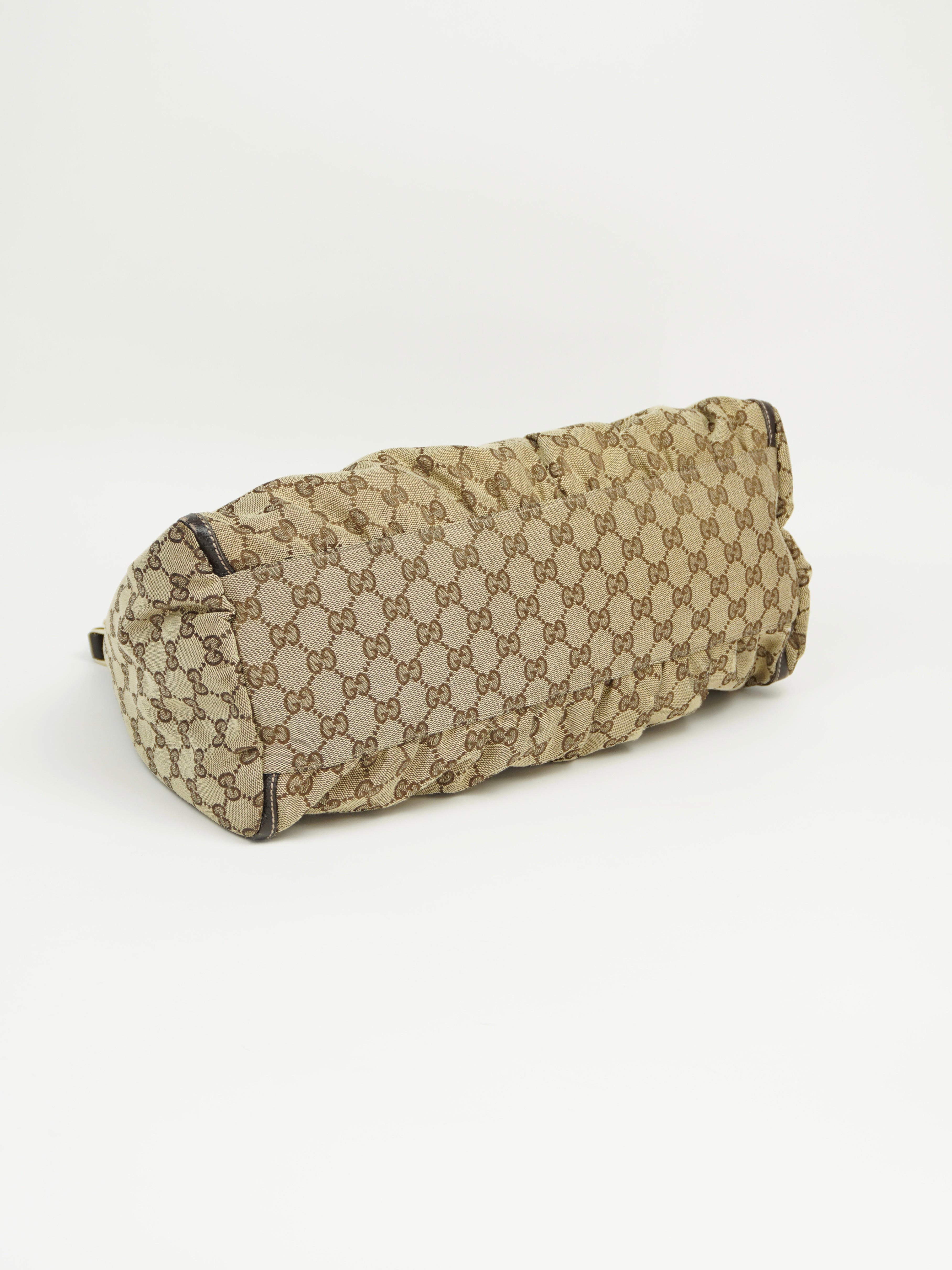 GUCCI MONOGRAM ABBEY BAG