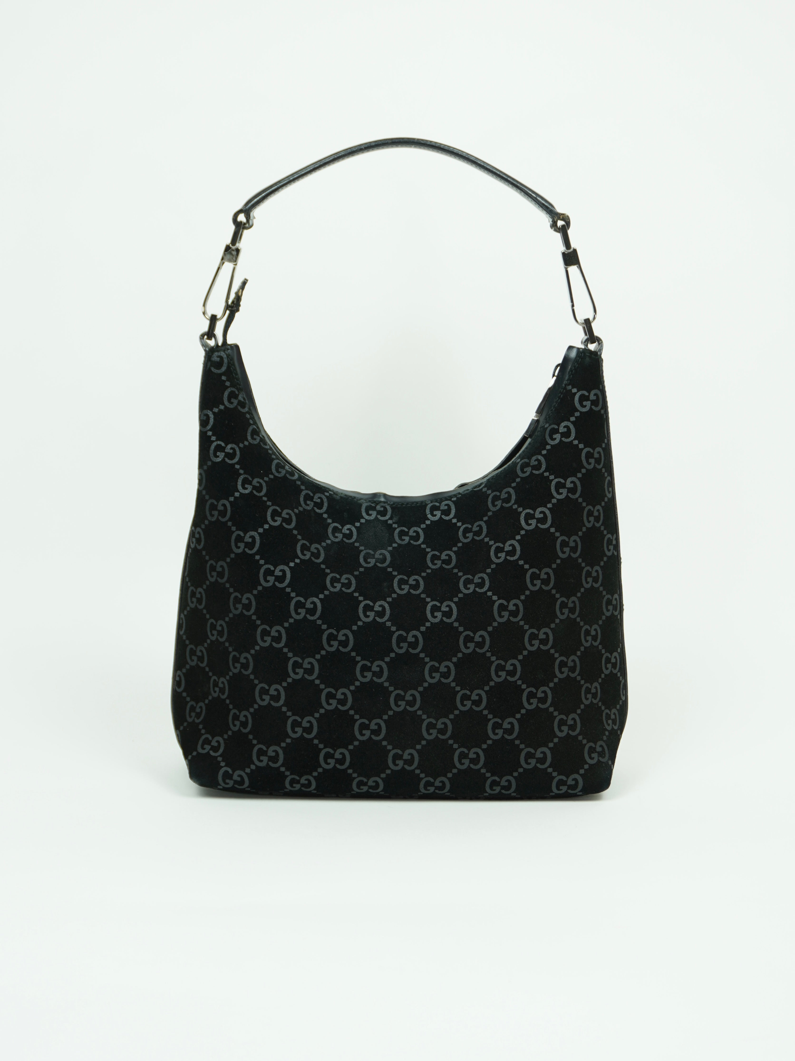 GUCCI TOM FORD SUEDE SHOULDER BAG