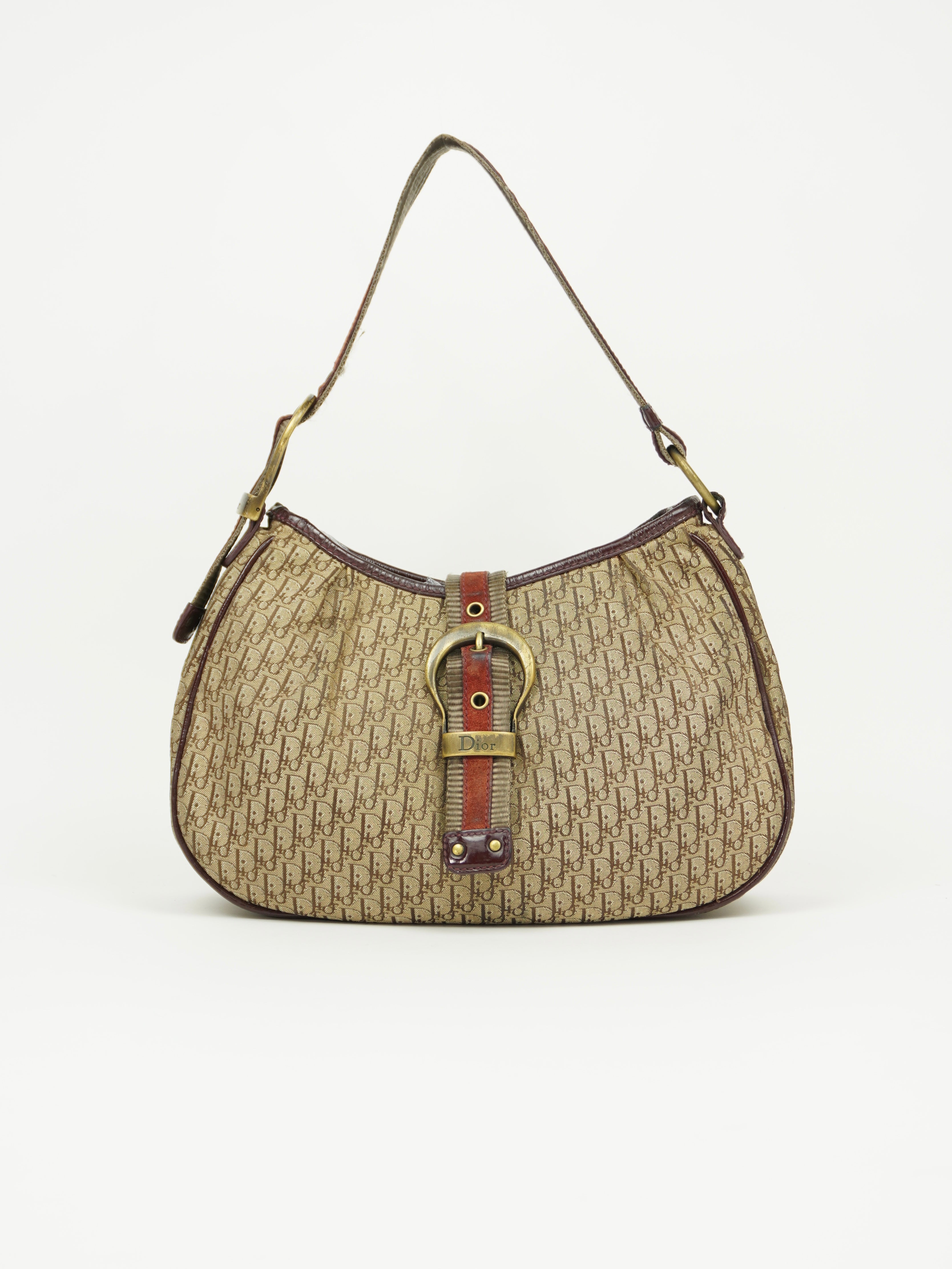 CHRISTIAN DIOR MONOGRAM SHOULDER BAG