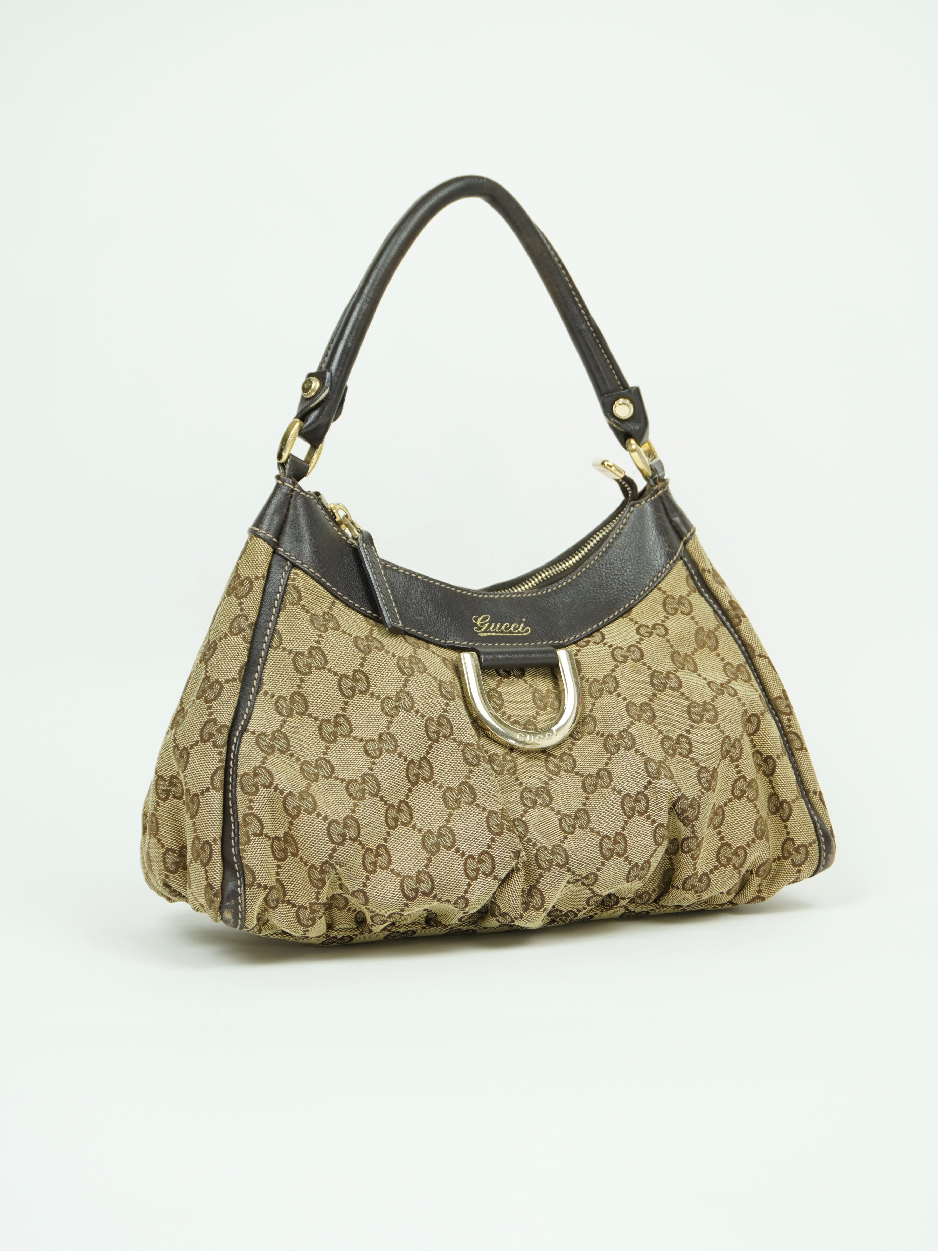 GUCCI MONOGRAM ABBEY BAG
