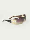 CHANEL RIMLESS CC LOGO SUNGLASSES