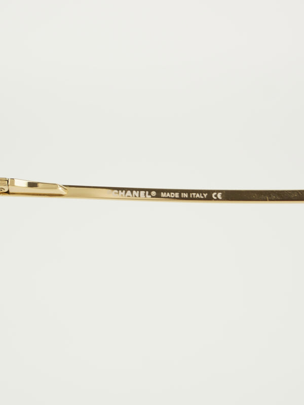 CHANEL RHINESTONE SUNGLASSES