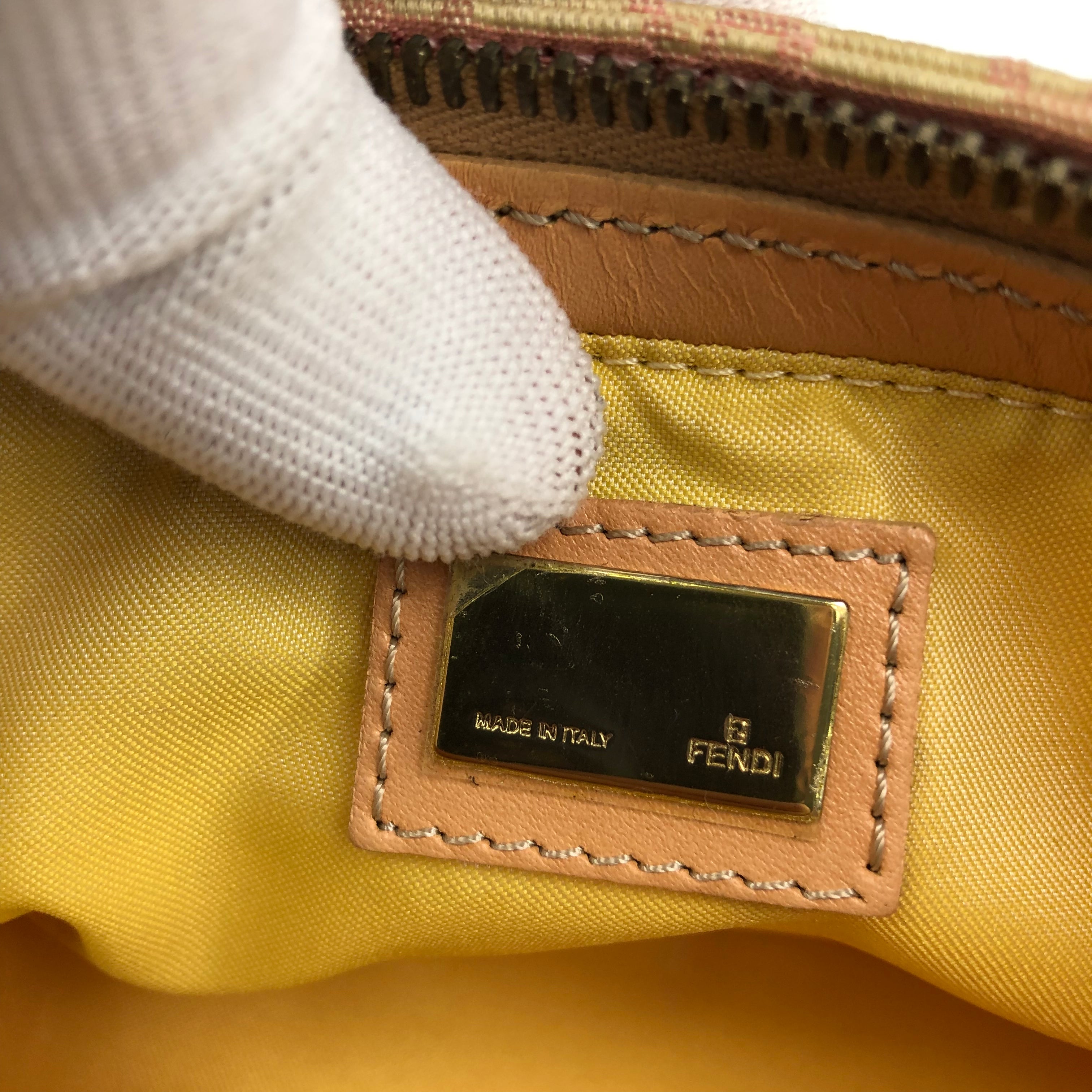 FENDI ZUCCA SHOULDER BAG