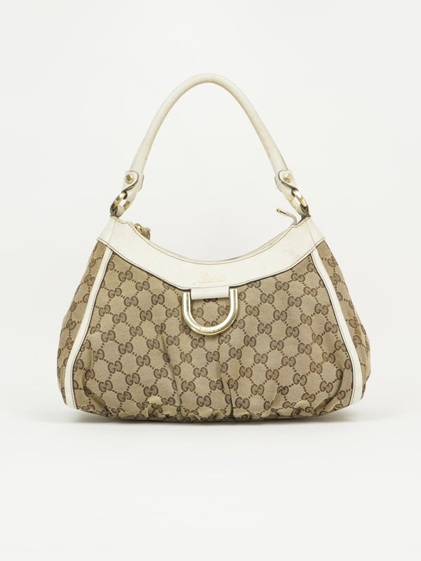GUCCI MONOGRAM ABBEY BAG