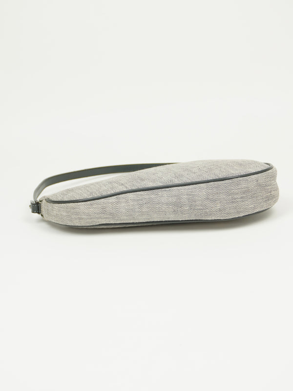 CHRISTIAN DIOR DENIM MINI SADDLE