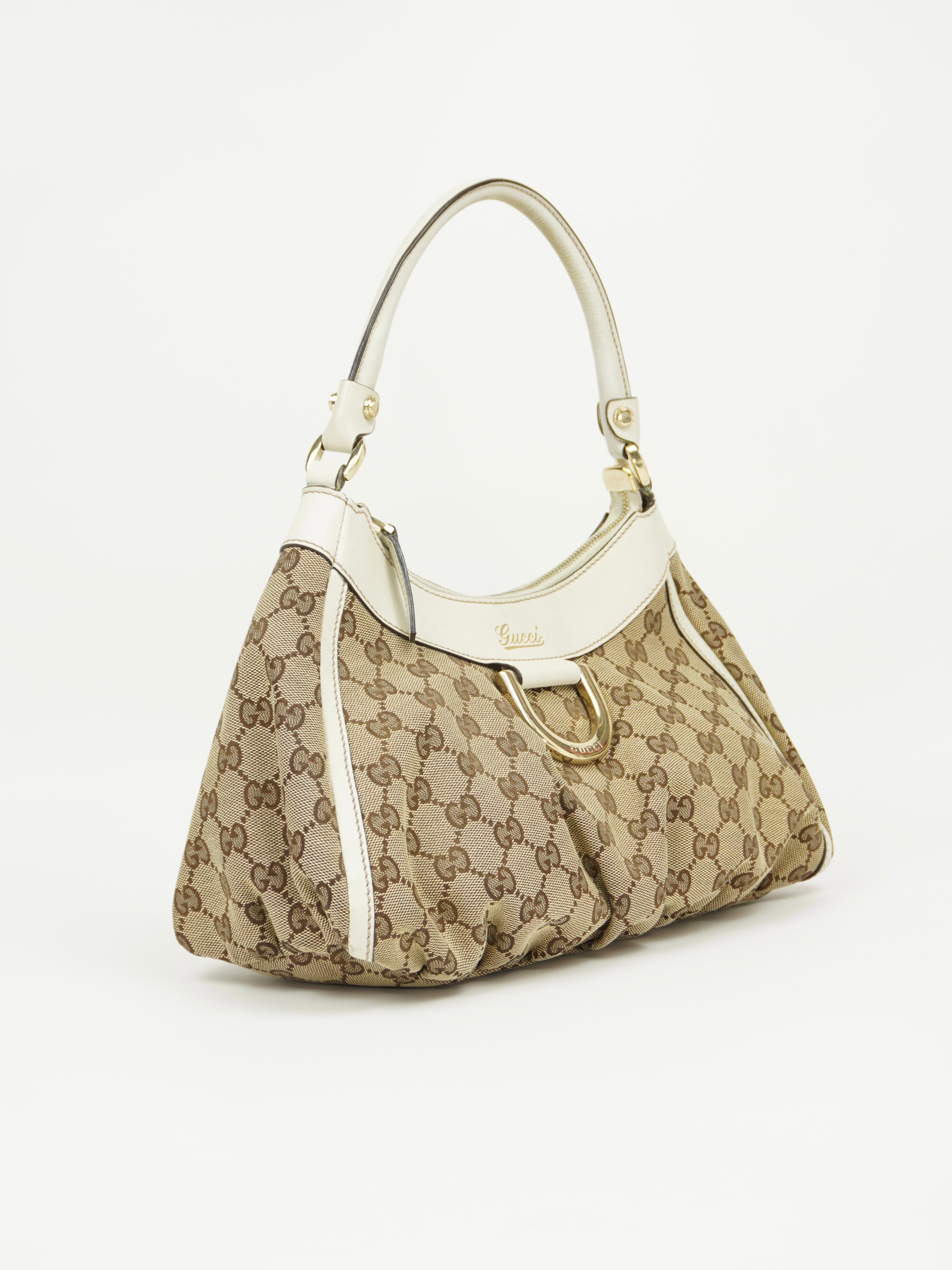 GUCCI MONOGRAM ABBEY BAG