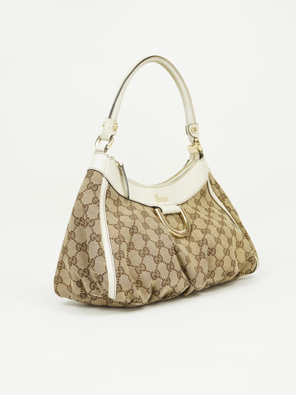 GUCCI MONOGRAM ABBEY BAG