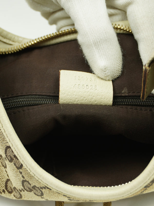 GUCCI MONOGRAM D RING BAG