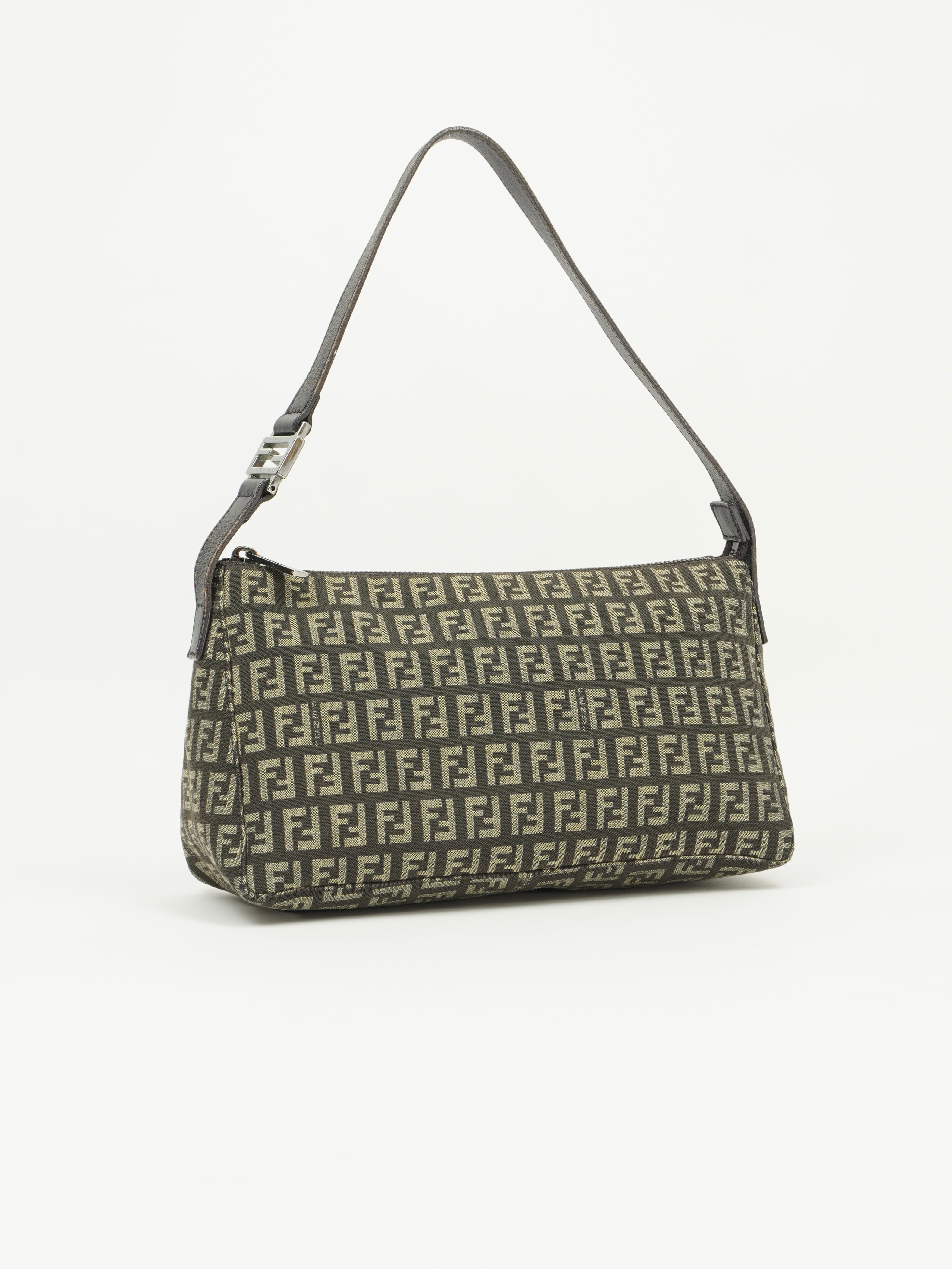 FENDI ZUCCA SHOULDER BAG