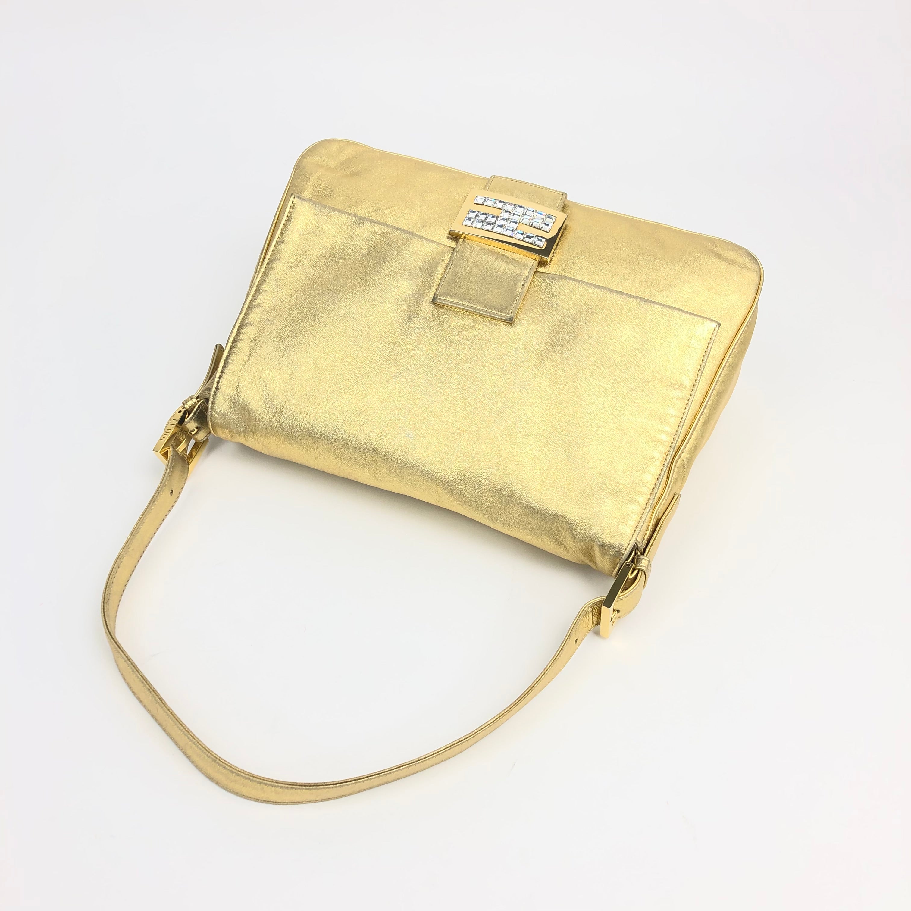 FENDI GOLD MAMA BAGUETTE