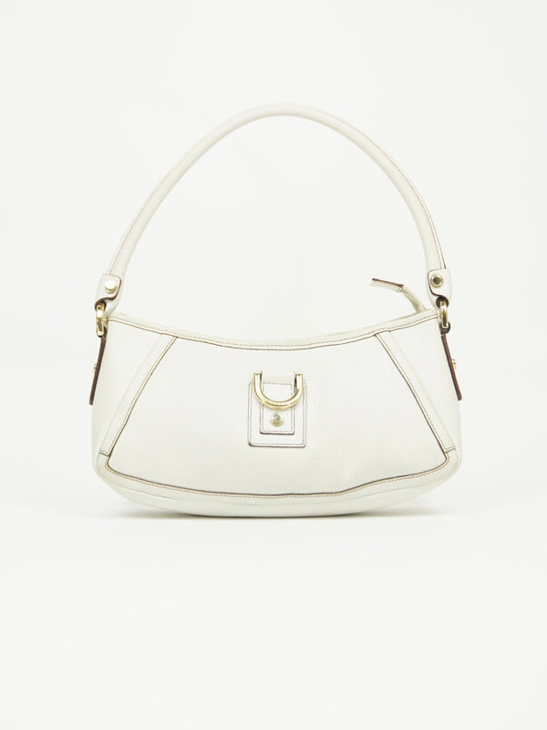 GUCCI LEATHER D RING BAG