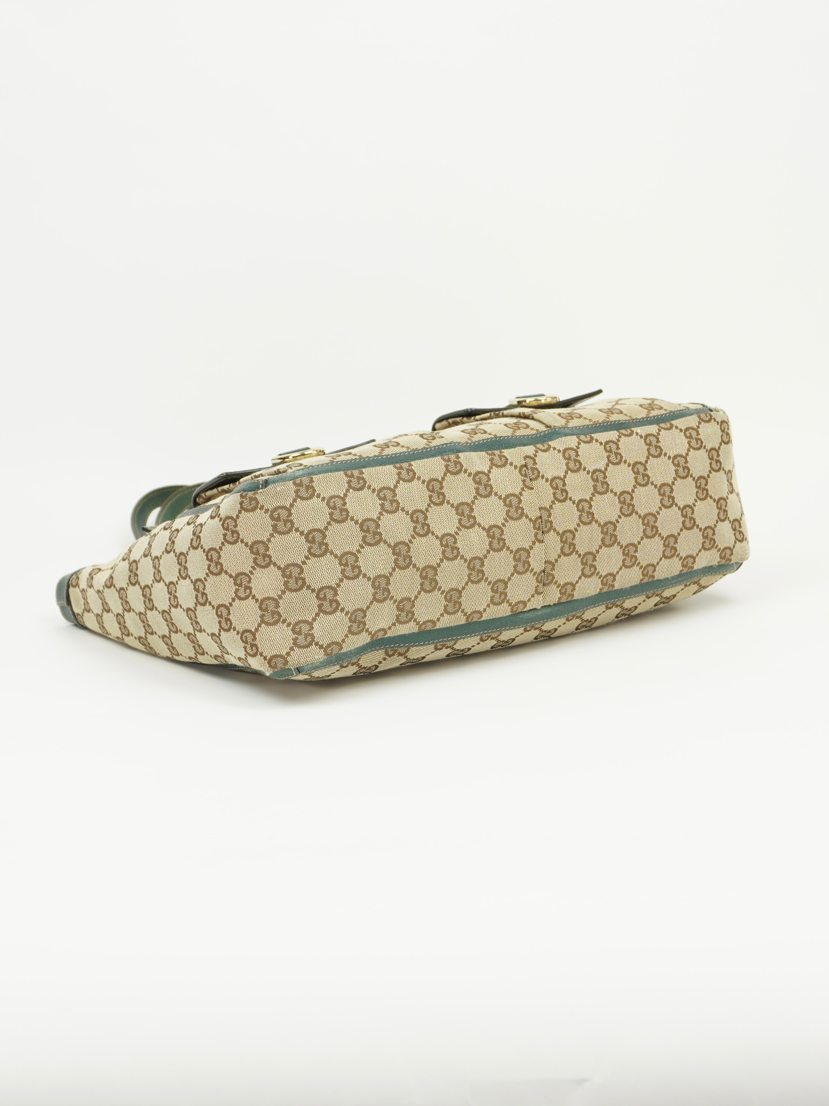 GUCCI MONOGRAM SHOULDER BAG