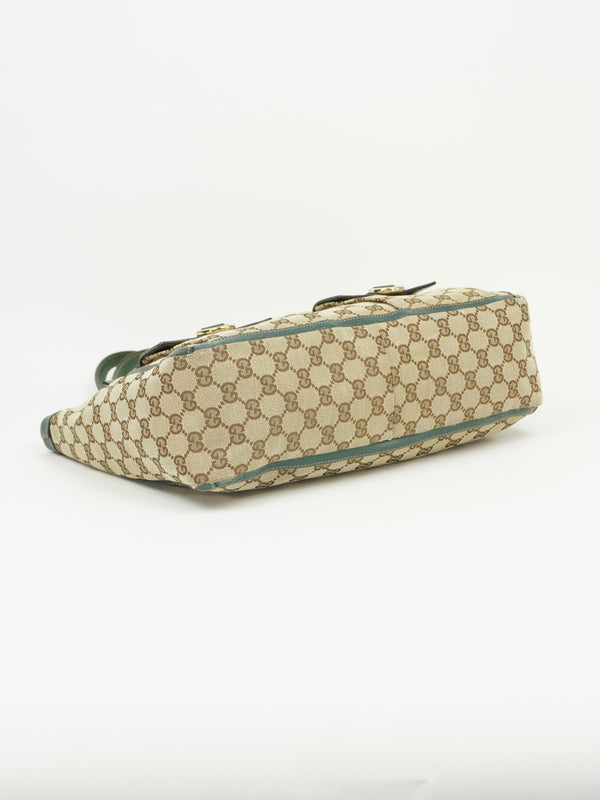 GUCCI MONOGRAM SHOULDER BAG