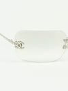 CHANEL RIMLESS RHINESTONE SUNGLASSES