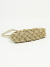 GUCCI MONOGRAM BAG WITH HEART CHARM