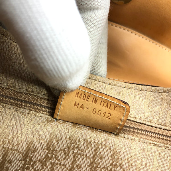 CHRISTIAN DIOR 2002 STREET CHIC COLUMBUS SHOULDER BAG