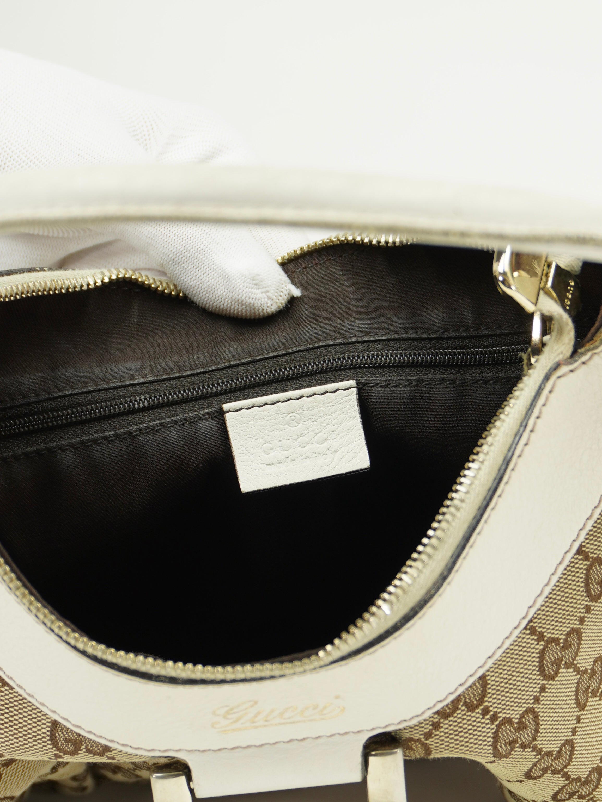 GUCCI MONOGRAM ABBEY BAG