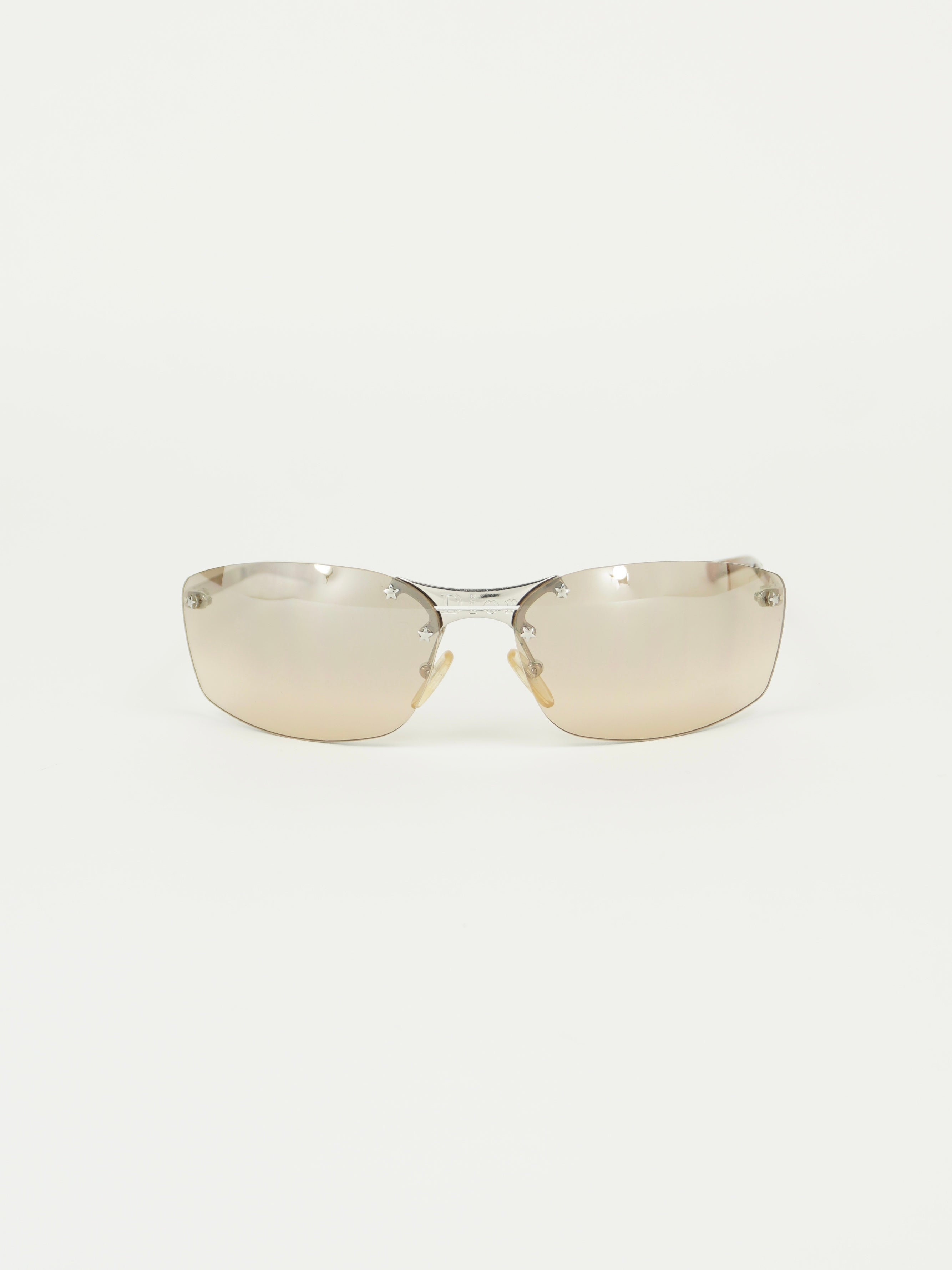 CHRISTIAN DIOR RIMLESS SUNGLASSES