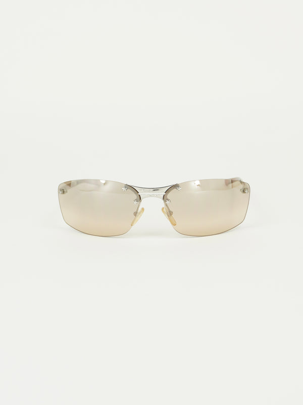 CHRISTIAN DIOR RIMLESS SUNGLASSES