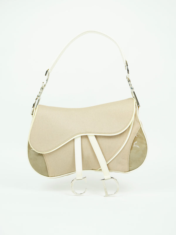 CHRISTIAN DIOR DOUBLE SADDLE BAG