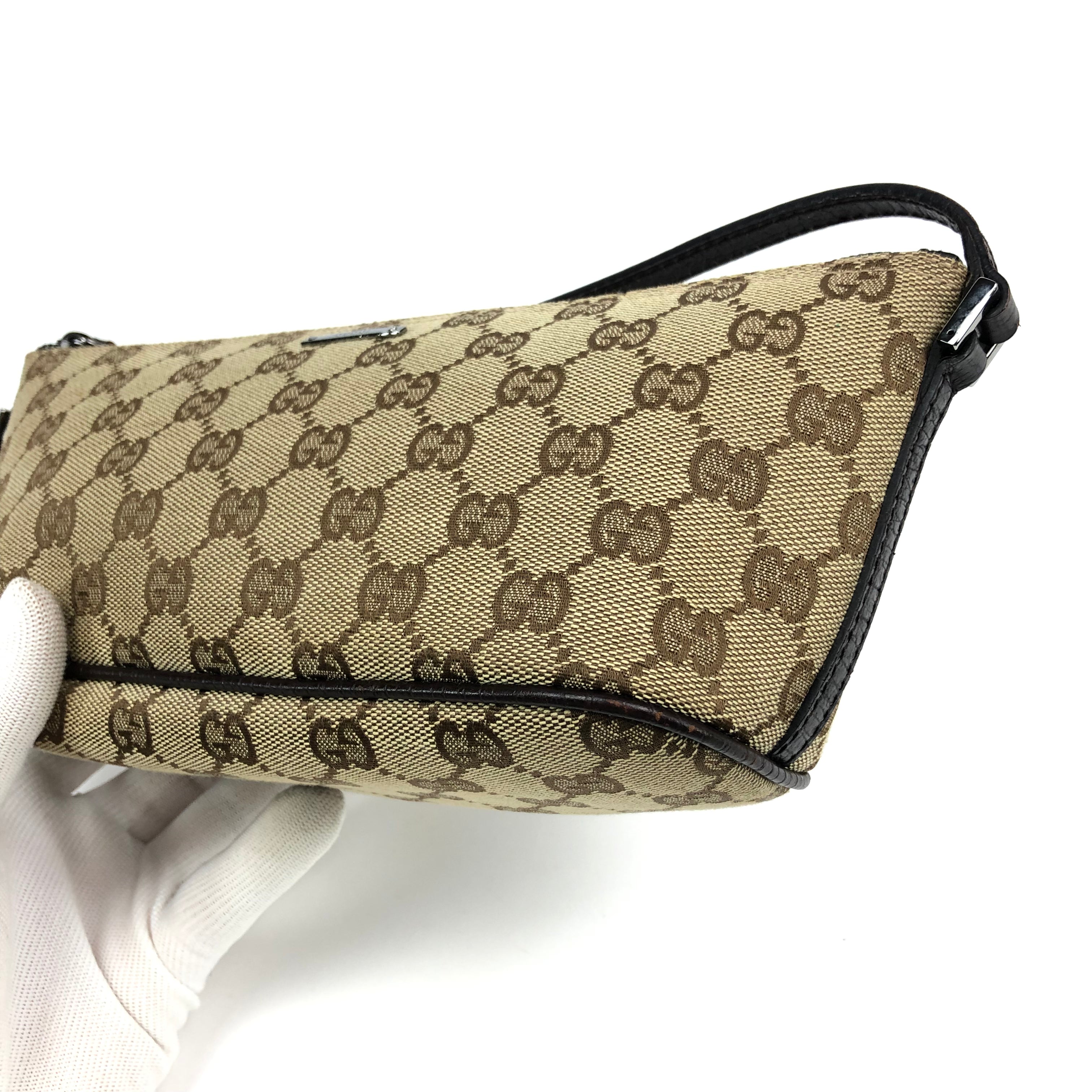 GUCCI MONOGRAM SHOULDER BAG