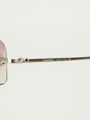 CHANEL RIMLESS RHINESTONE SUNGLASSES