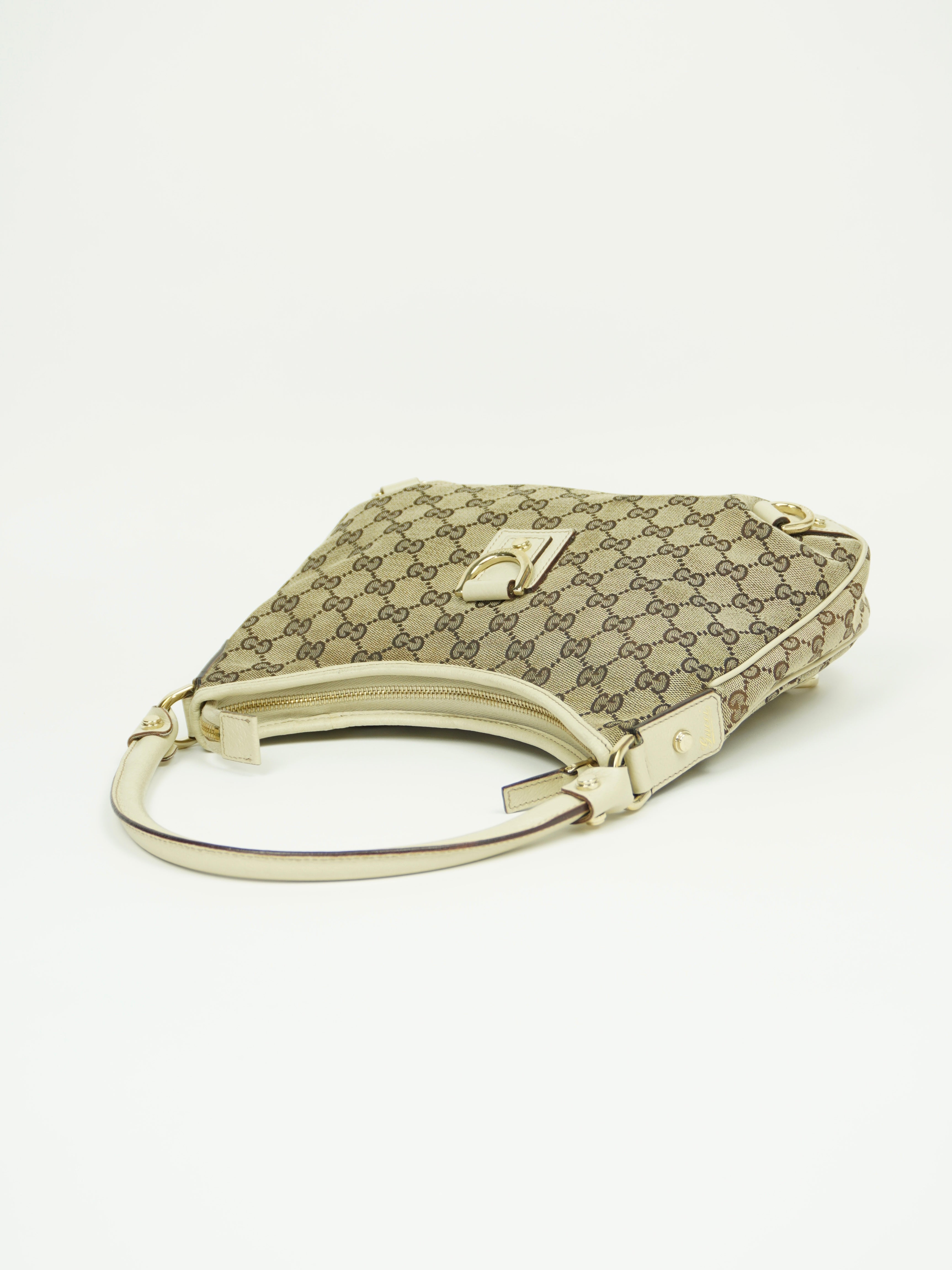 GUCCI MONOGRAM D RING BAG