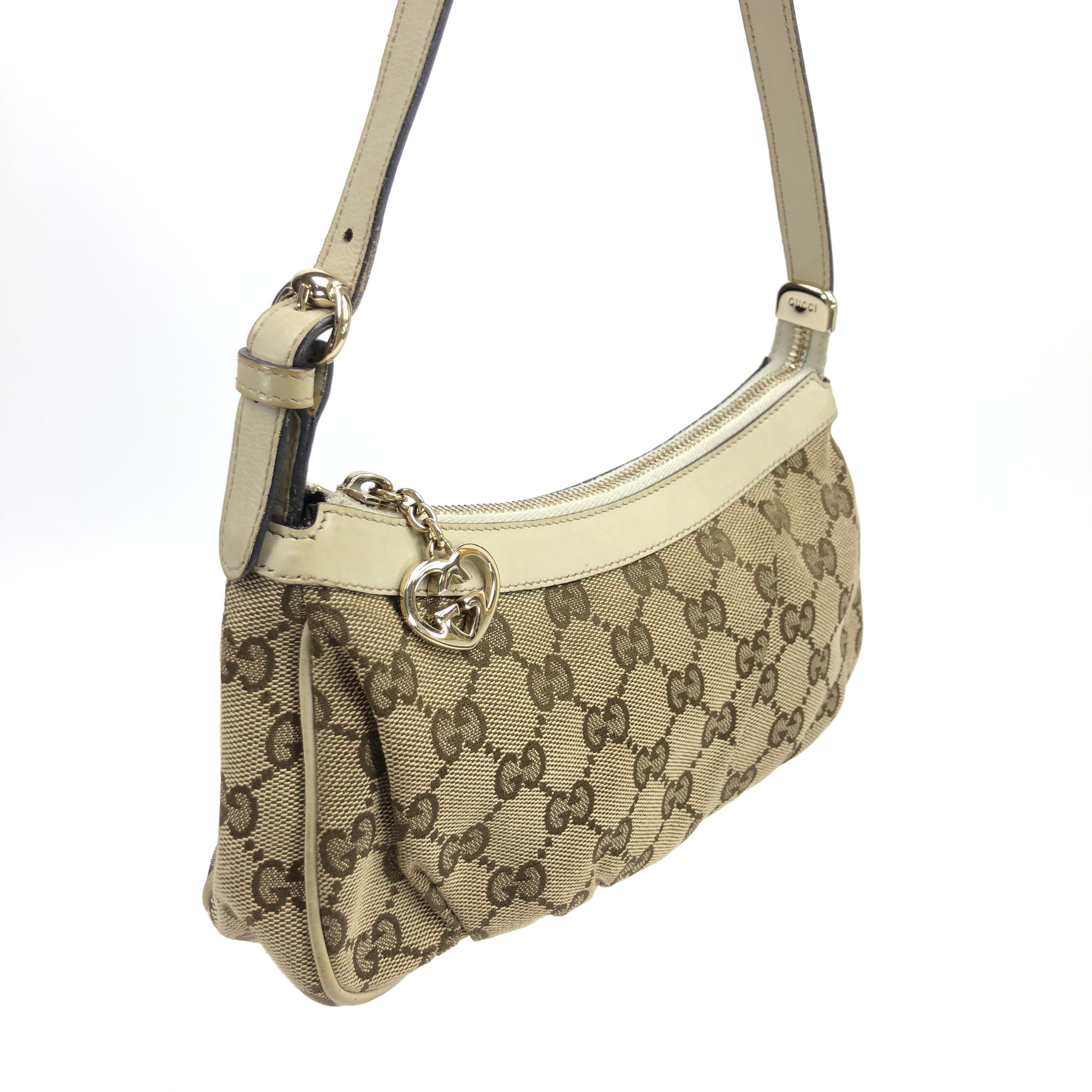 GUCCI MONOGRAM SHOULDER BAG