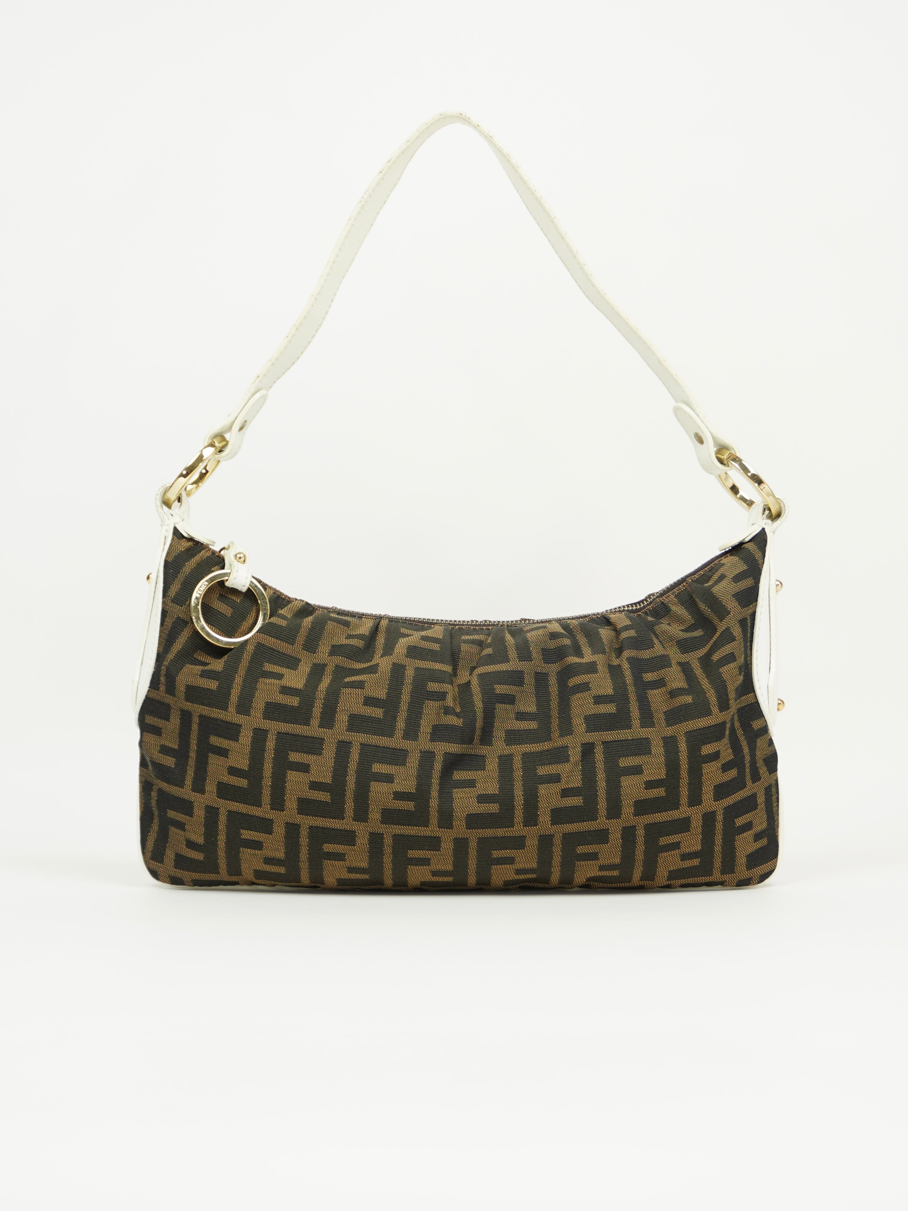 FENDI ZUCCA SHOULDER BAG