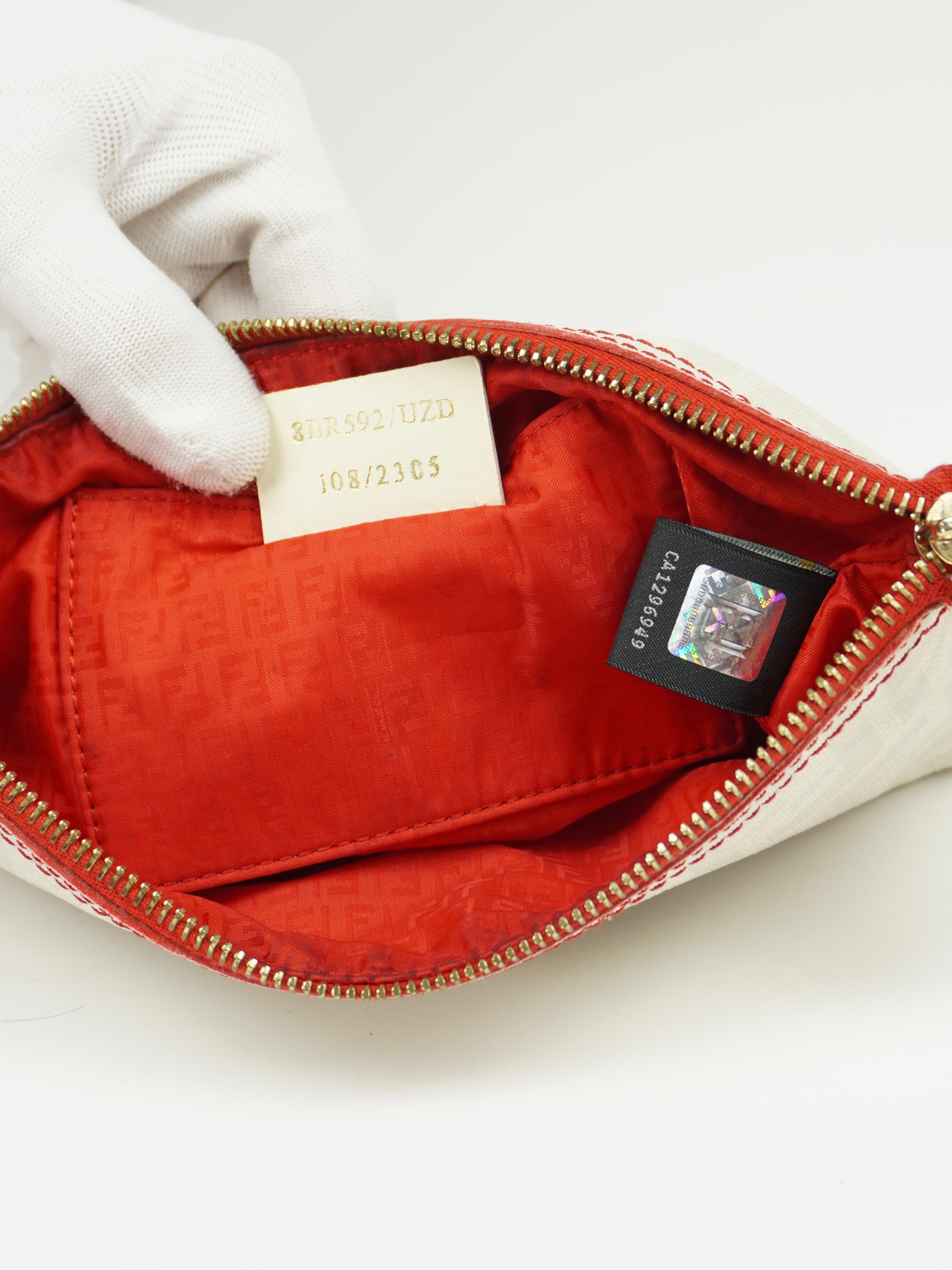 FENDI ZUCCA CHAIN BAG