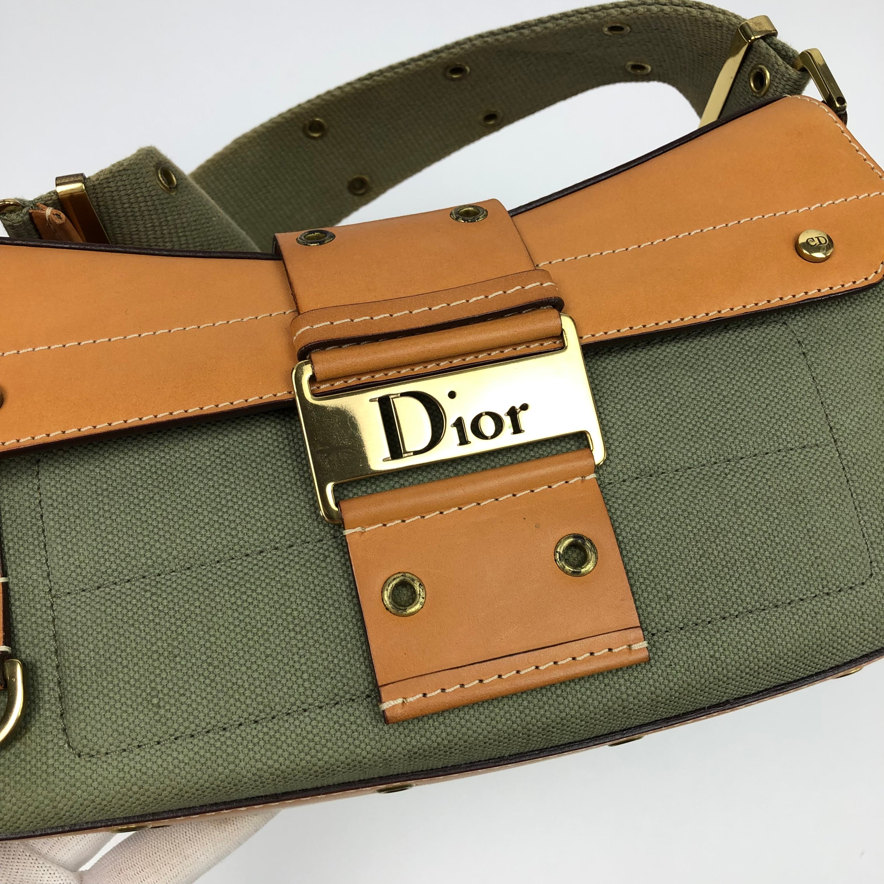 CHRISTIAN DIOR 2002 STREET CHIC COLUMBUS SHOULDER BAG