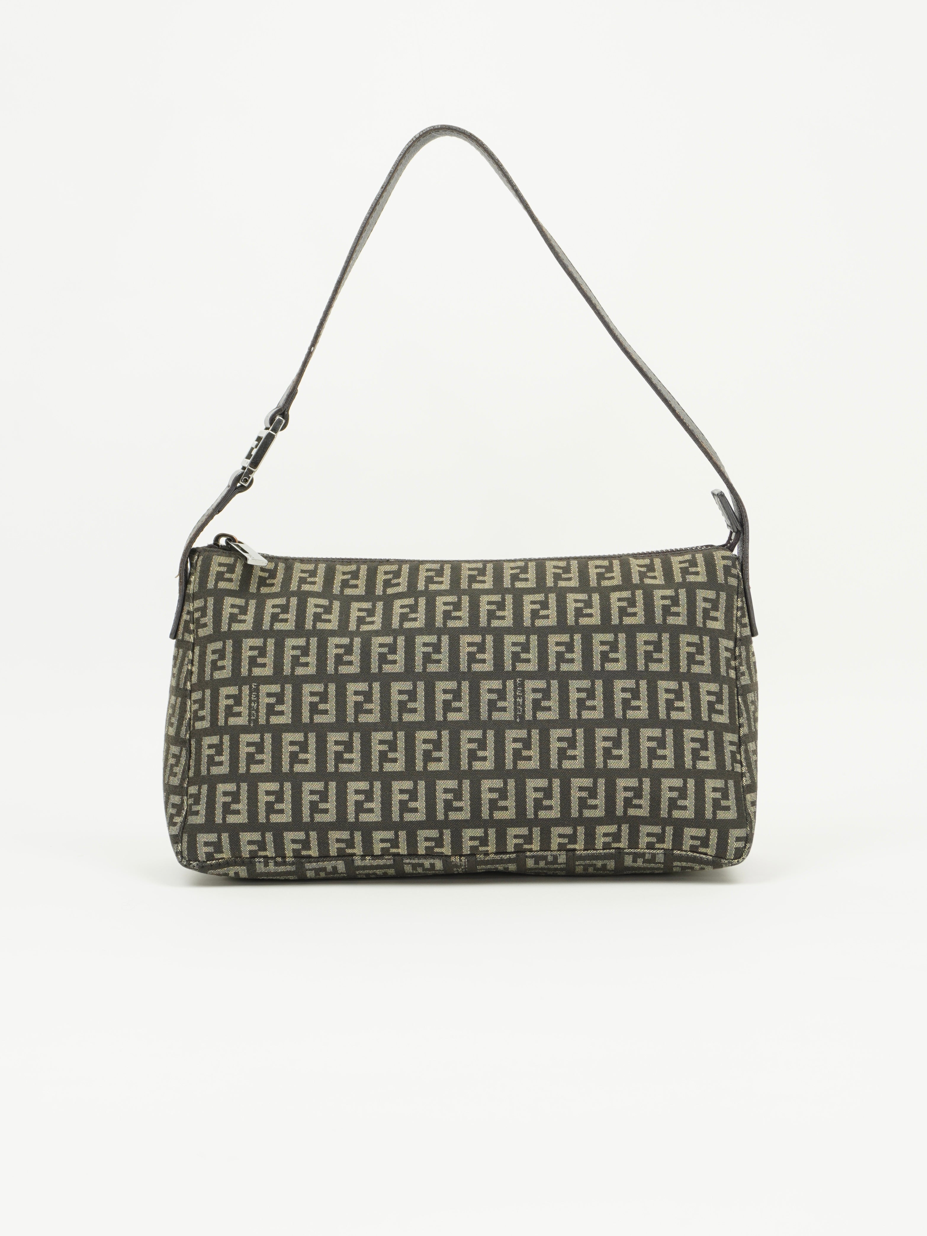 FENDI ZUCCA SHOULDER BAG