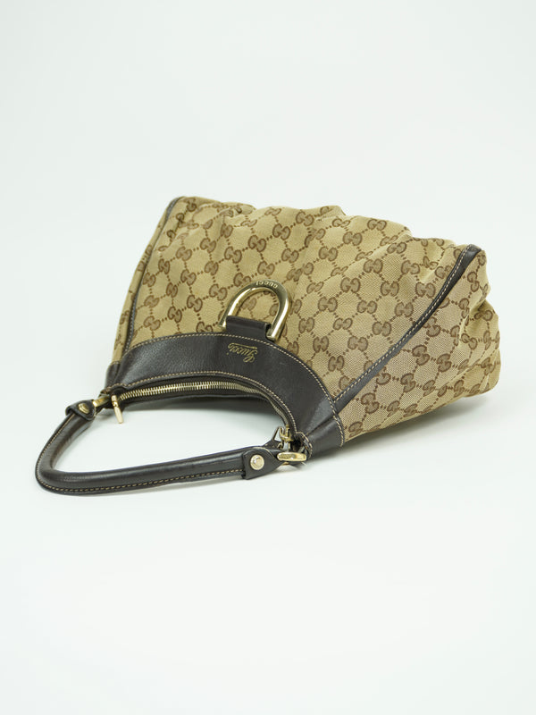 GUCCI MONOGRAM ABBEY BAG