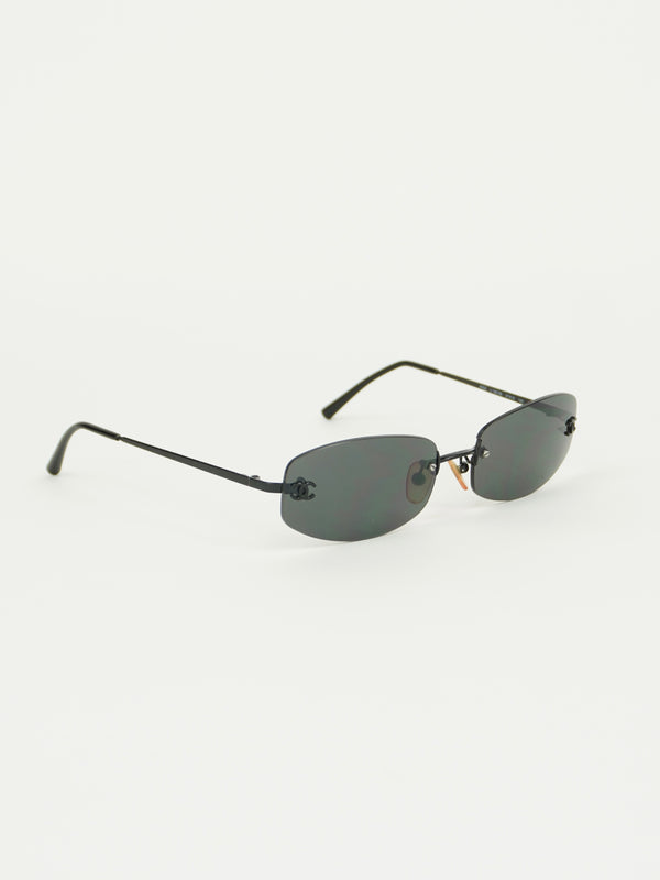 CHANEL RIMLESS SUNGLASSES