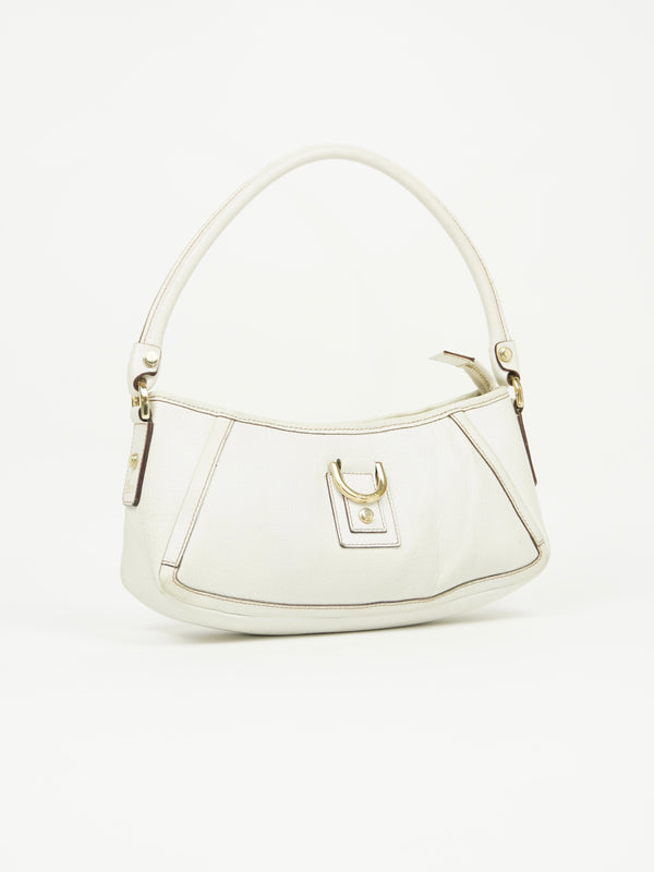 GUCCI LEATHER D RING BAG