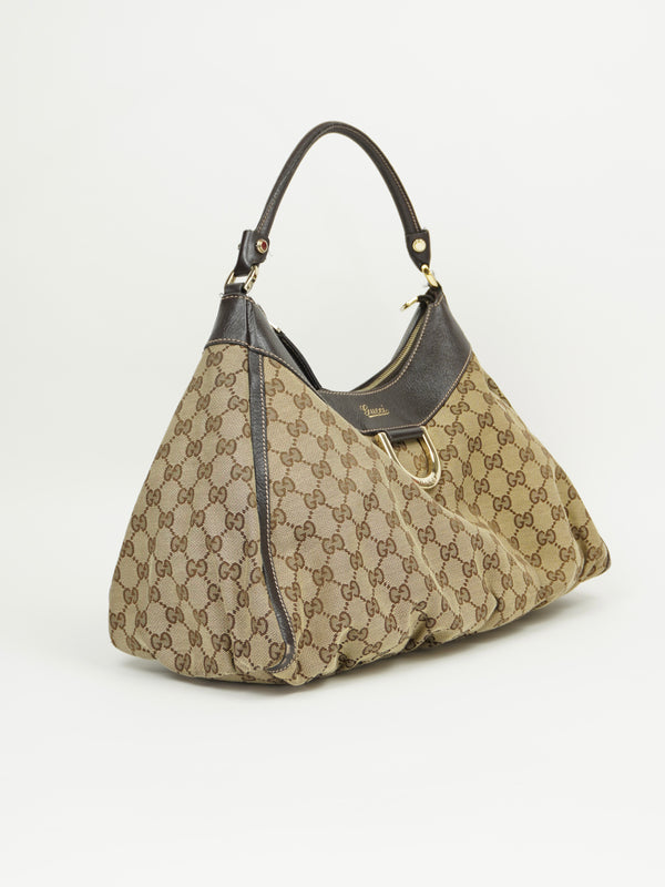 GUCCI MONOGRAM ABBEY BAG