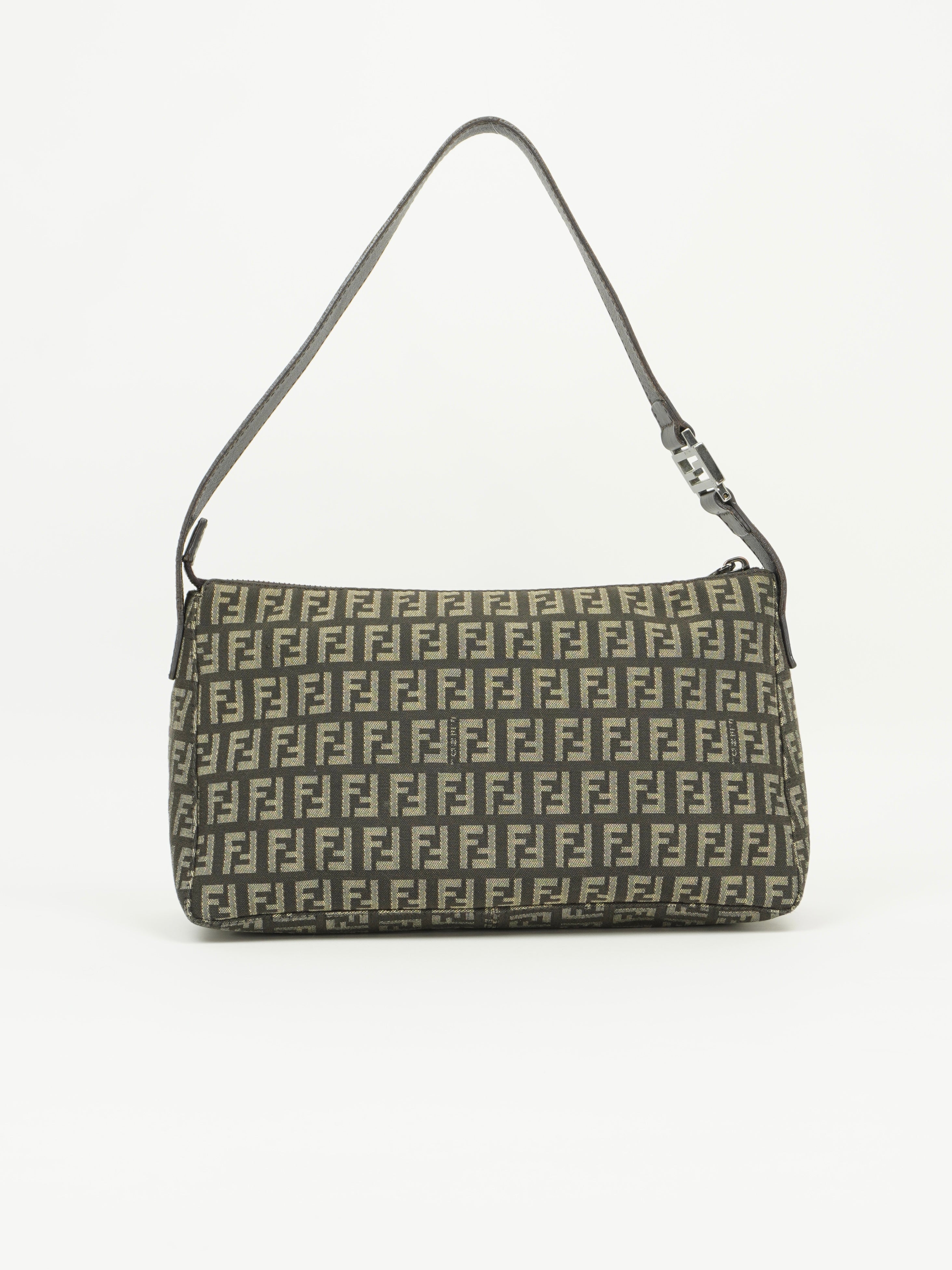 FENDI ZUCCA SHOULDER BAG