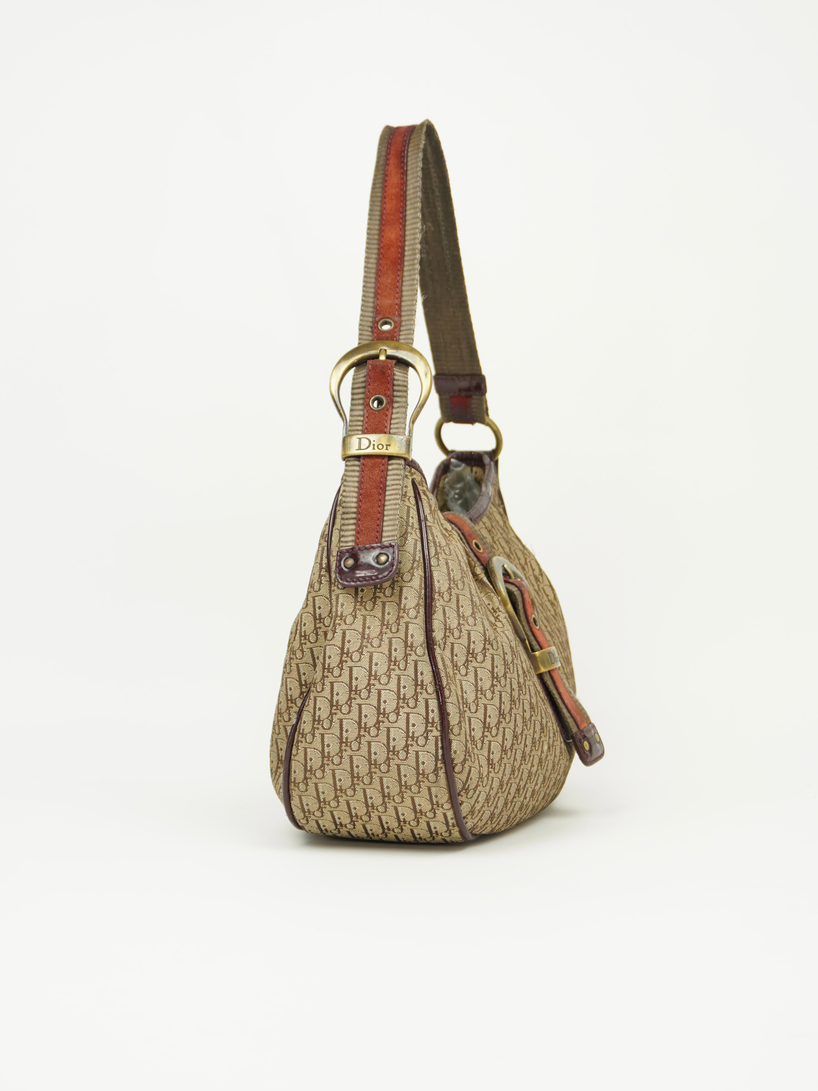 CHRISTIAN DIOR MONOGRAM SHOULDER BAG