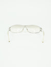CHANEL RHINESTONE CC LOGO SUNGLASSES