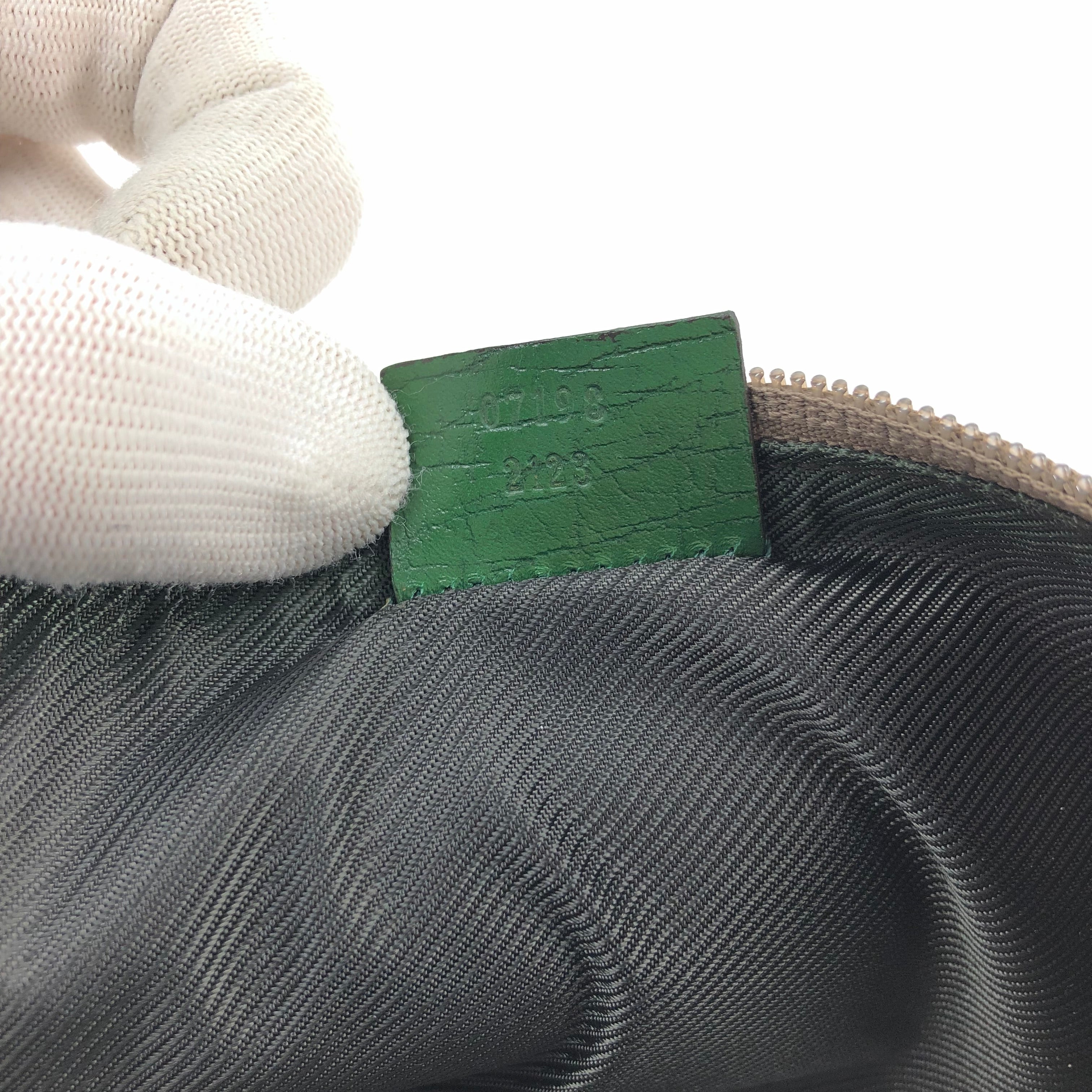 GUCCI MONOGRAM SHOULDER BAG