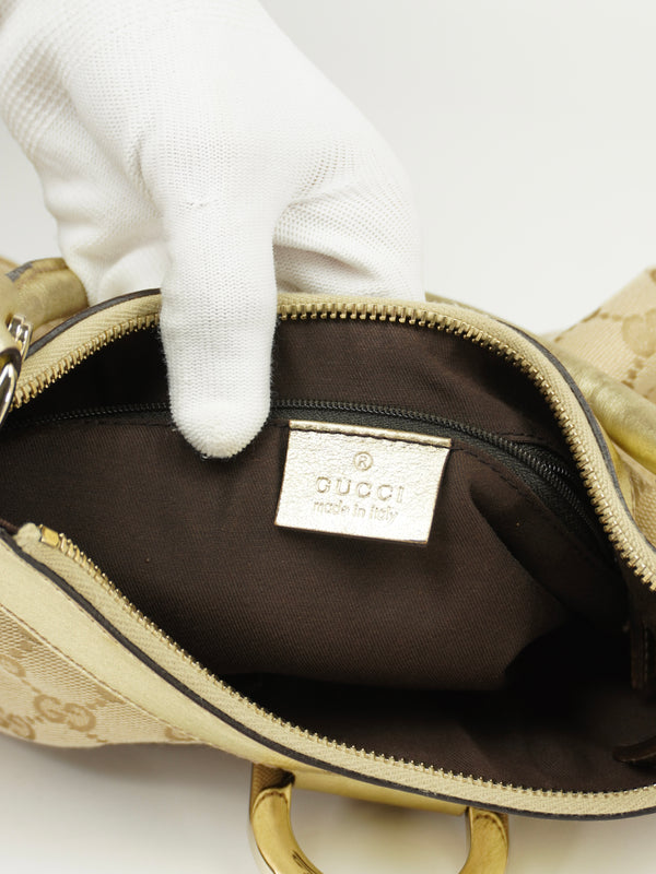 GUCCI MONOGRAM ABBEY BAG