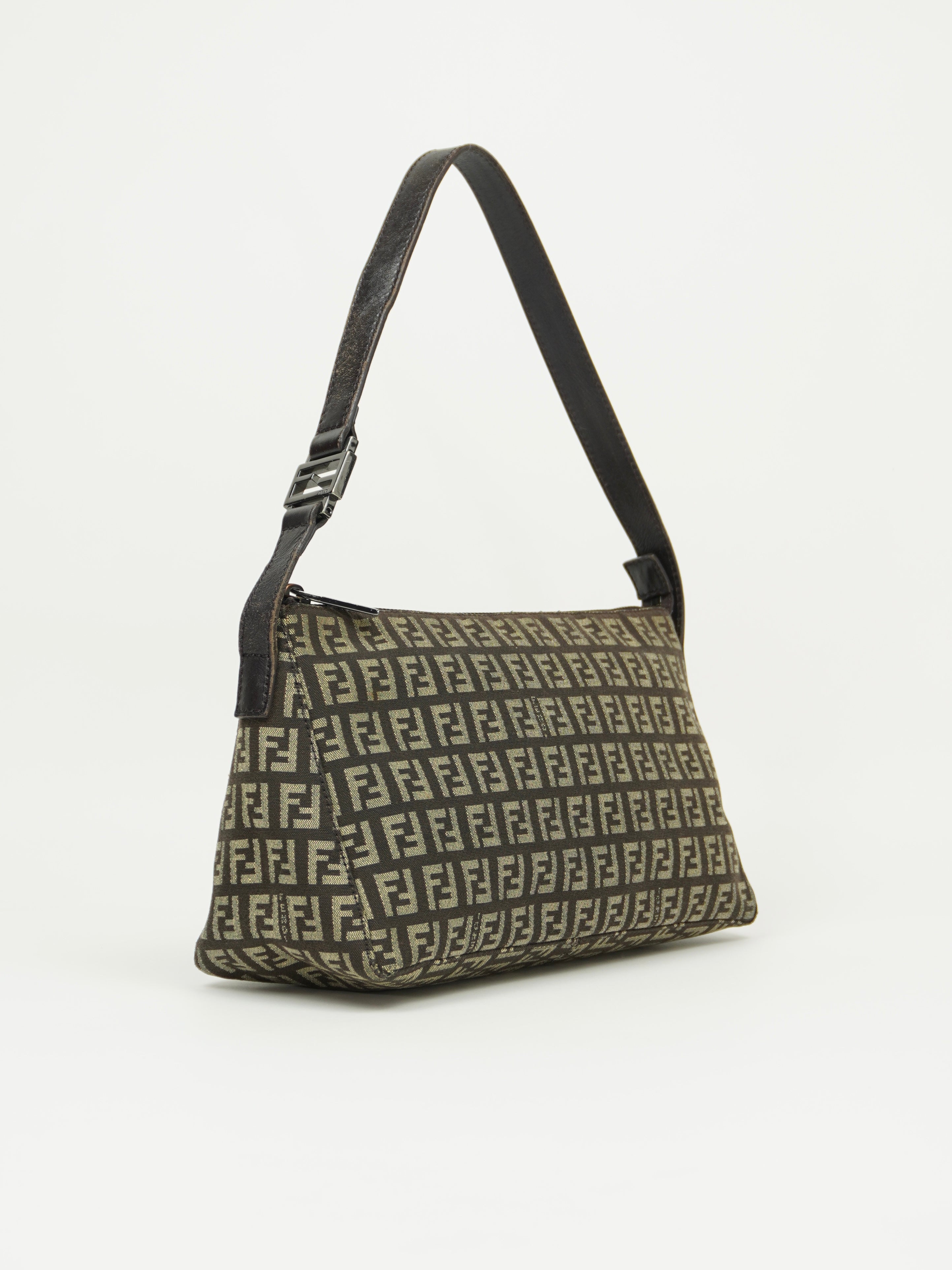 FENDI ZUCCA SHOULDER BAG