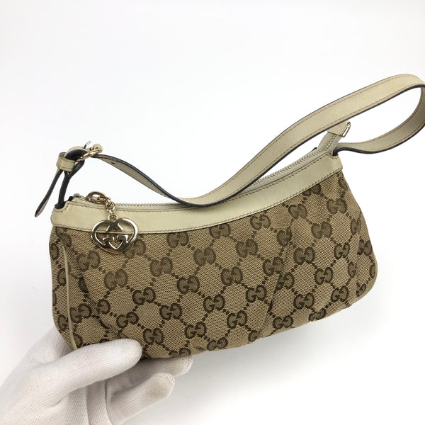 GUCCI MONOGRAM SHOULDER BAG