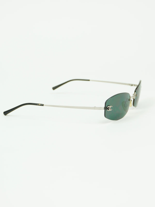 CHANEL RIMLESS SUNGLASSES